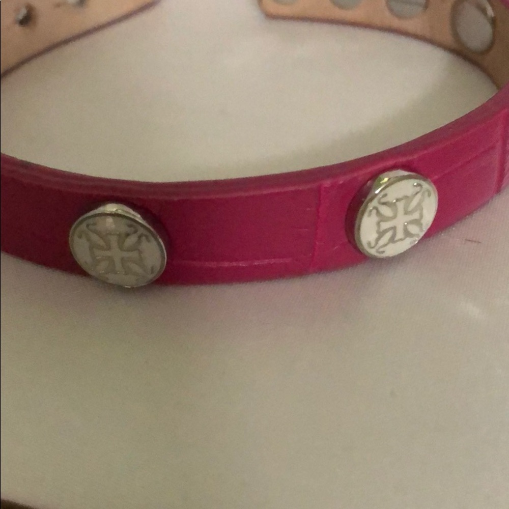 Rustic Cuff Pink Bracelet - Picture 6 of 7